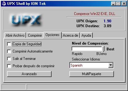 UPX 1.9 + UPX Shell