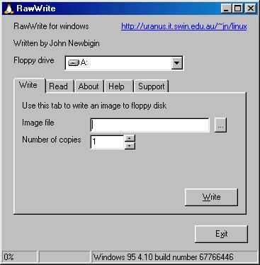 RawWrite for Windows