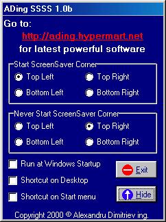 Start-Stop ScreenSaver
